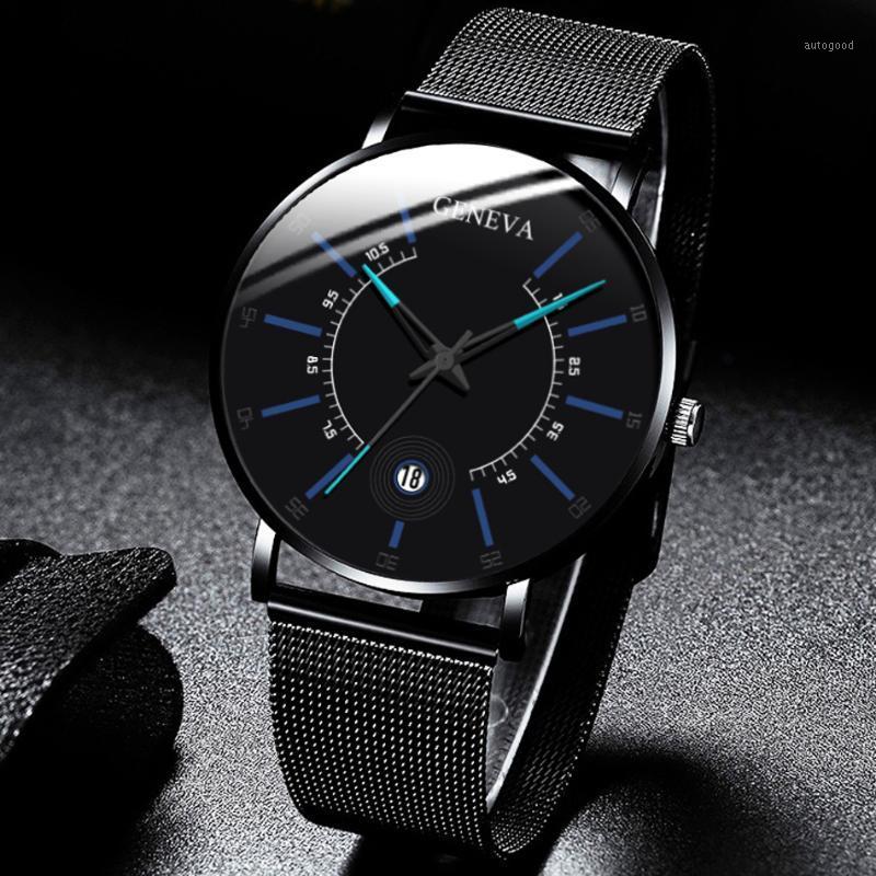 Wristwatches Fashion Watch Men Mens Business Minimalist Watches Quartz Wristwatch Stainless Steel Black Clock Relogio Masculino1, Black blue
Wristwatches Fashion Watch Men Mens Business Minimalist Watches Quartz Wristwatch Stainless Steel Black Clock Relogio Masculino1, Black blue
