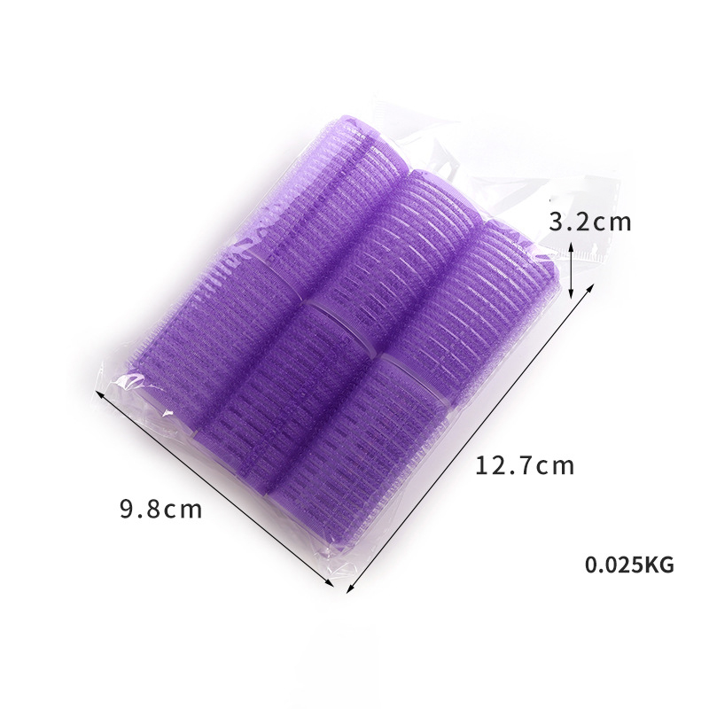 6 pcs Magic Hair Roller Pear Flower Head Korean DIY Air Roll Modeling Nylon Hair Rollers