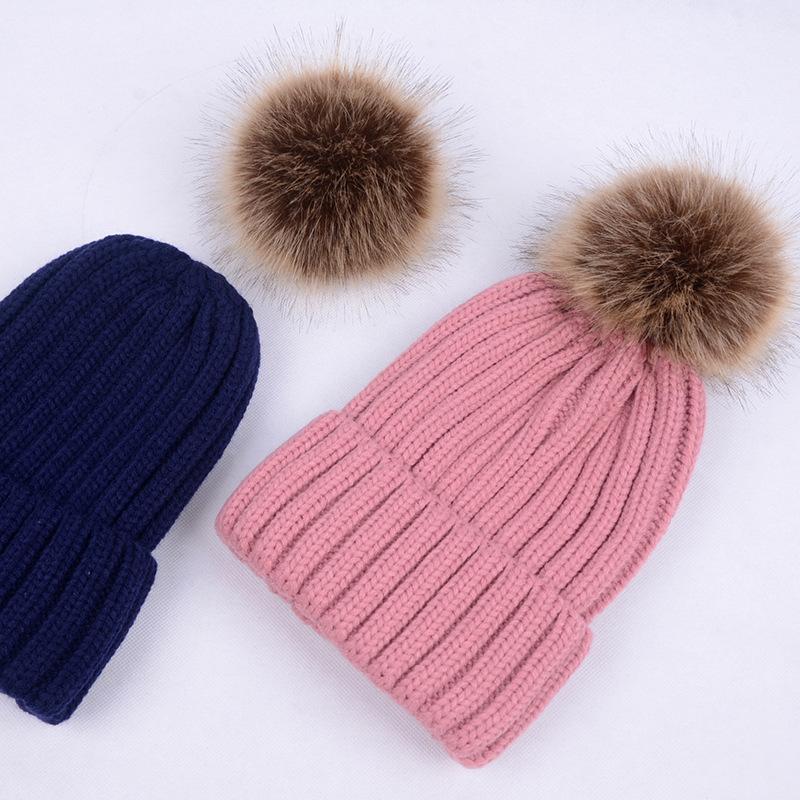 Female Fur Pom Poms Winter Hat Add Velvet Fleece Inside For Women Girl 's Knitted Beanies Cap Thick Warm Casual Skullies Beanies, 1pcs wine red
Female Fur Pom Poms Winter Hat Add Velvet Fleece Inside For Women Girl 's Knitted Beanies Cap Thick Warm Casual Skullies Beanies, 1pcs wine red