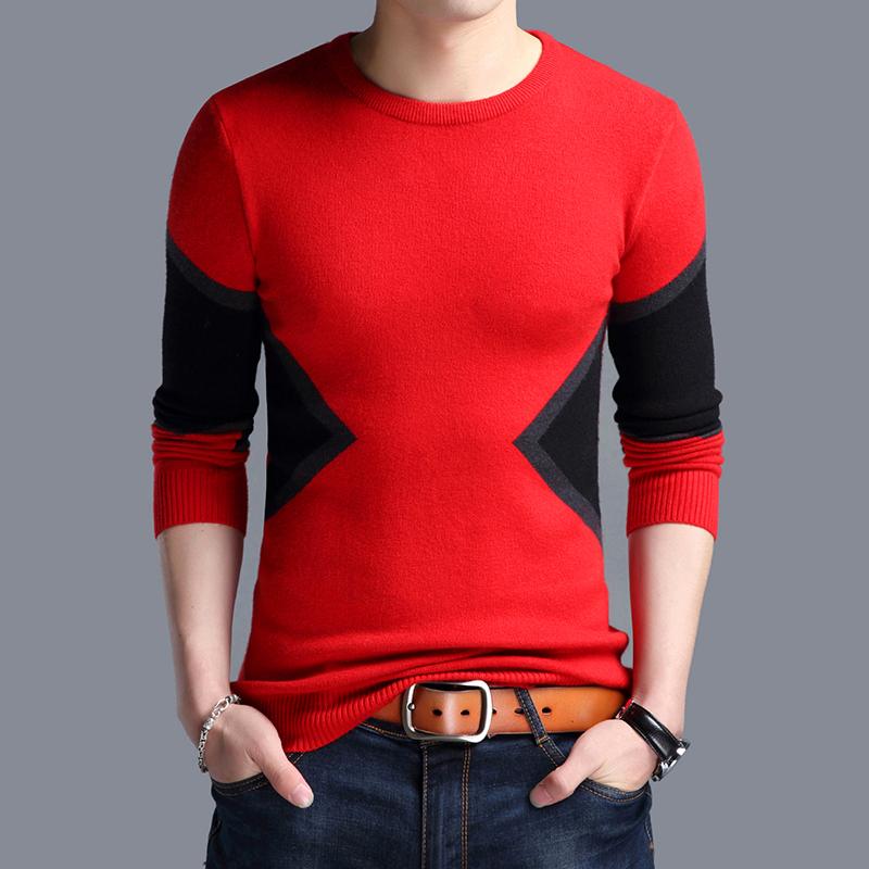 Men's Sweaters 2021 Men Autumn Winter Fashion Pullovers Mens Patchwork Breathable Slim Fit Pullover Knitted Sweater, White;black
Men's Sweaters 2021 Men Autumn Winter Fashion Pullovers Mens Patchwork Breathable Slim Fit Pullover Knitted Sweater, White;black