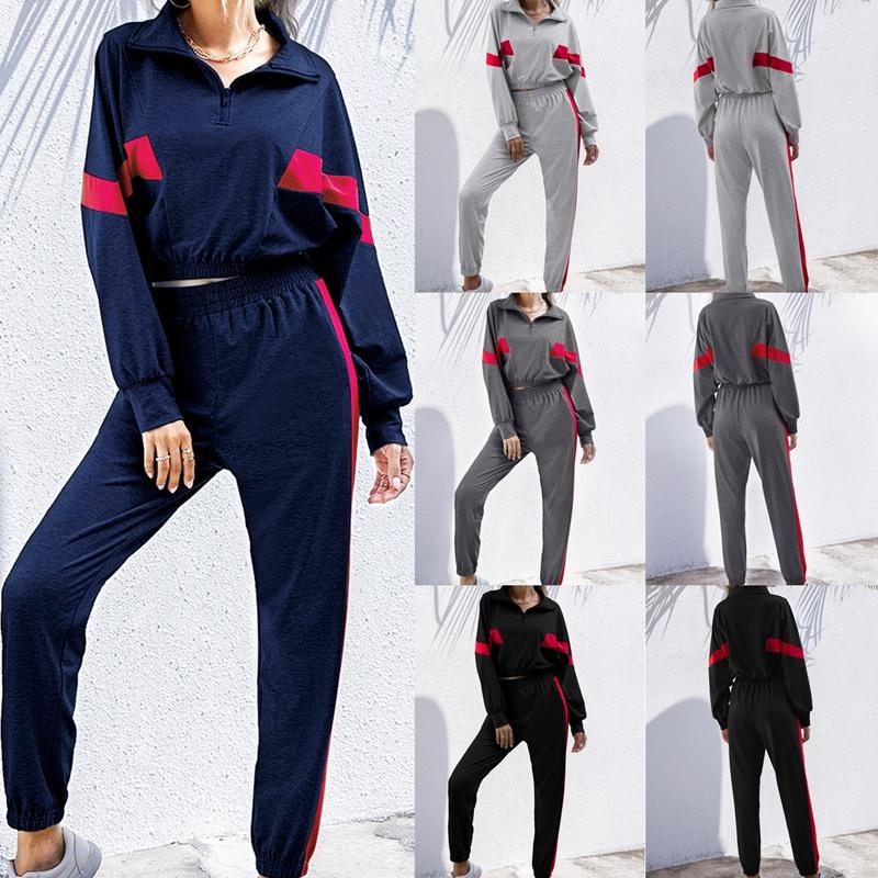 Women' 2 Piece Set Casual Sportswear 2 Piece Set Women Sweat Pants Sweatshirt Outfit, Black
Women' 2 Piece Set Casual Sportswear 2 Piece Set Women Sweat Pants Sweatshirt Outfit, Black