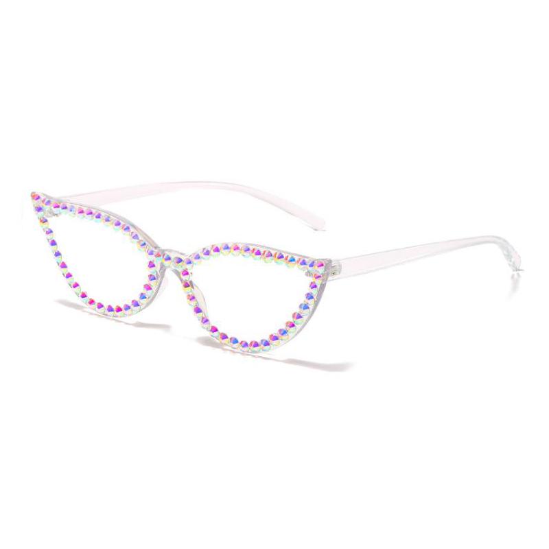 Sunglasses Clear Eye Glasses Rhinestones Eyeglasses Frame Women Sun Shades Eyewear Nice Street Protect Trending Product
Sunglasses Clear Eye Glasses Rhinestones Eyeglasses Frame Women Sun Shades Eyewear Nice Street Protect Trending Product