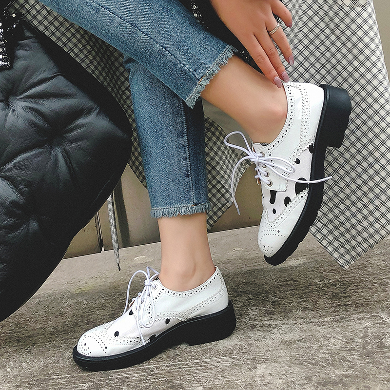 2021 Spring and Hot Autumn Brock Shoes Big Size 22-26cm Genuine Length Calf Skin + Horse Fashion Bombs Women LIFJ, Yellow.
2021 Spring and Hot Autumn Brock Shoes Big Size 22-26cm Genuine Length Calf Skin + Horse Fashion Bombs Women LIFJ, Yellow.