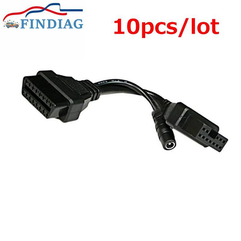 10pcs/lot Connect Cable Adapter For Mitsubishi 12 Pin Adapter For OBD-II Diagnostic Tool To 16 Pin Female Interface Lowest Price
10pcs/lot Connect Cable Adapter For Mitsubishi 12 Pin Adapter For OBD-II Diagnostic Tool To 16 Pin Female Interface Lowest Price