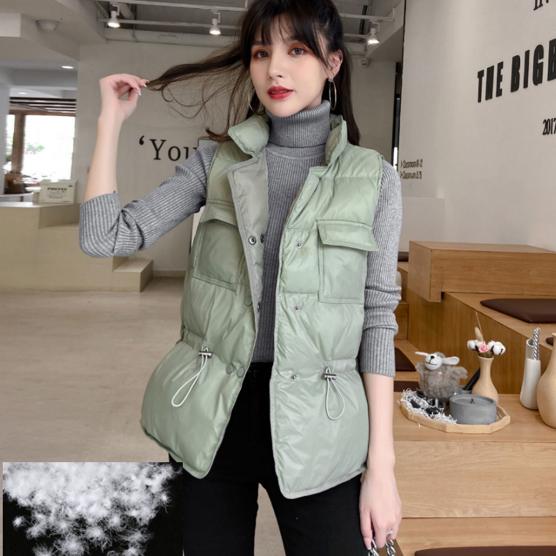 2021 New Feminino Causal Para Baixo Coletes Inverno Pato Branco Sem Mangas Jaqueta Quente Er Colete E7x8, White
2021 New Feminino Causal Para Baixo Coletes Inverno Pato Branco Sem Mangas Jaqueta Quente Er Colete E7x8, White