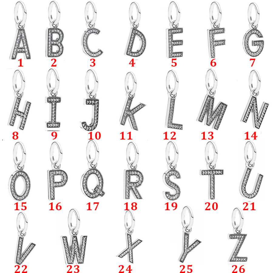 Designer Jewelry 925 Silver Bracelet Charm Bead fit Pandora Love Twelve English Alphabet Styles with Slide Bracelets Beads European Style Ch, Black
Designer Jewelry 925 Silver Bracelet Charm Bead fit Pandora Love Twelve English Alphabet Styles with Slide Bracelets Beads European Style Ch, Black