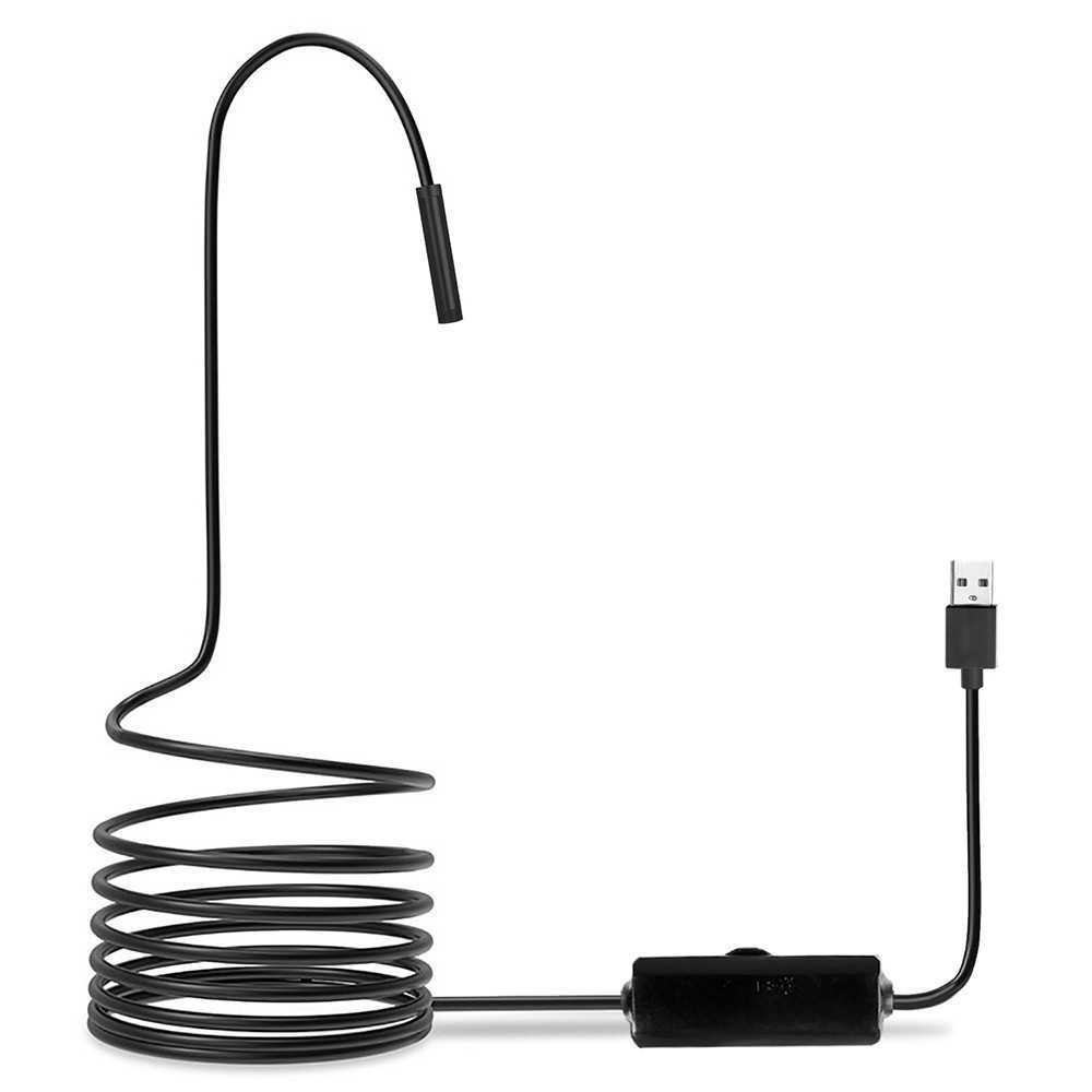 2/5/10m 8mm USB Endoscope Borescope Inspection Camera 8LEDs Lens IP67 Waterproof Endoscope Soft Wire & Hard Wire