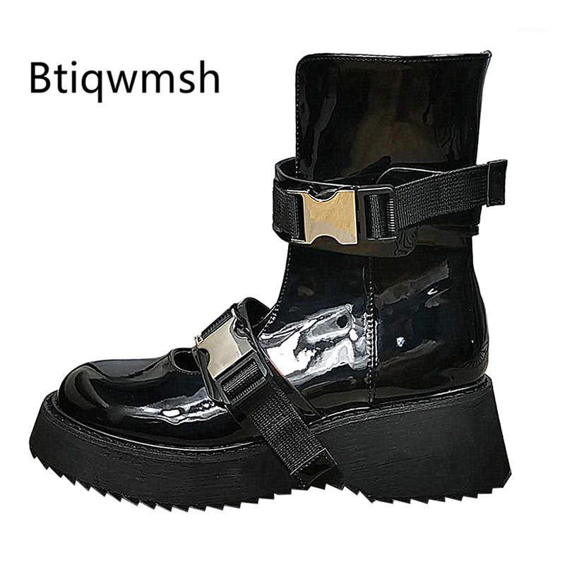Punk Style Motorcycle Boots Women Round Toe Silver Buckle Cut Out Thick Bottom Short Boots Female Fashion Ankle1, Black
Punk Style Motorcycle Boots Women Round Toe Silver Buckle Cut Out Thick Bottom Short Boots Female Fashion Ankle1, Black