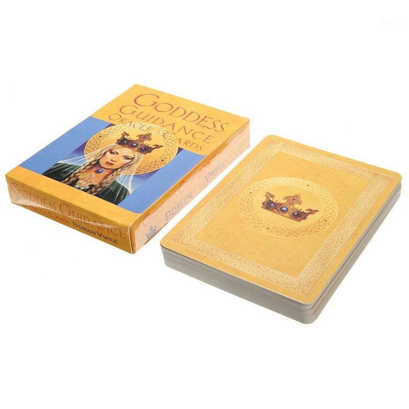 Goddess English Oracle Cards Deck Play Games Tarot Cards Guidance Divination Fate Board Game Playing Card Games For Women1
Goddess English Oracle Cards Deck Play Games Tarot Cards Guidance Divination Fate Board Game Playing Card Games For Women1