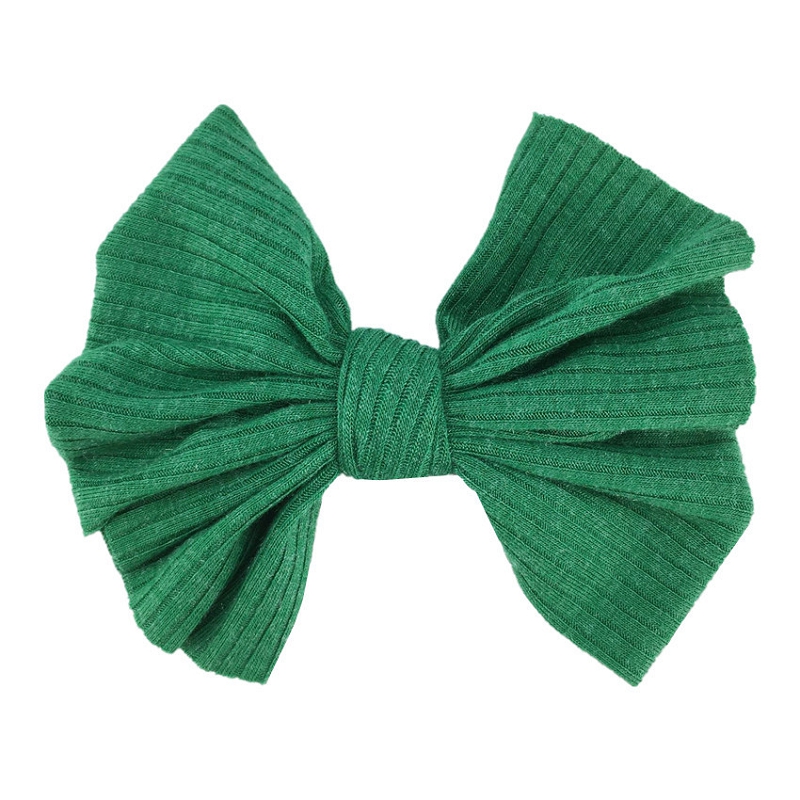 Ins 4 Inch Soft Bows Girls Hair Clips Handwork Bowknot Baby Solid Bow Hair Clips Girls Barrettes Kids Bb Clip Hair Accessories M2858