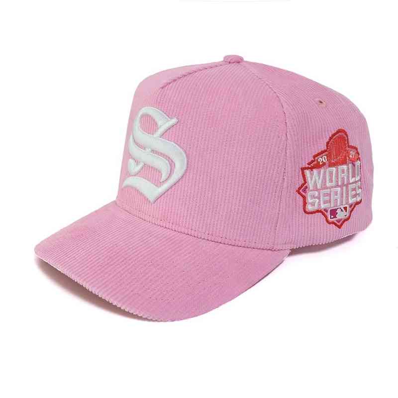 OEM Factory Price Pink Corduroy 5 Panel Baseball Cap With Embroidered 3D Raised Winter Warm Style Hat, Blue;gray
OEM Factory Price Pink Corduroy 5 Panel Baseball Cap With Embroidered 3D Raised Winter Warm Style Hat, Blue;gray
