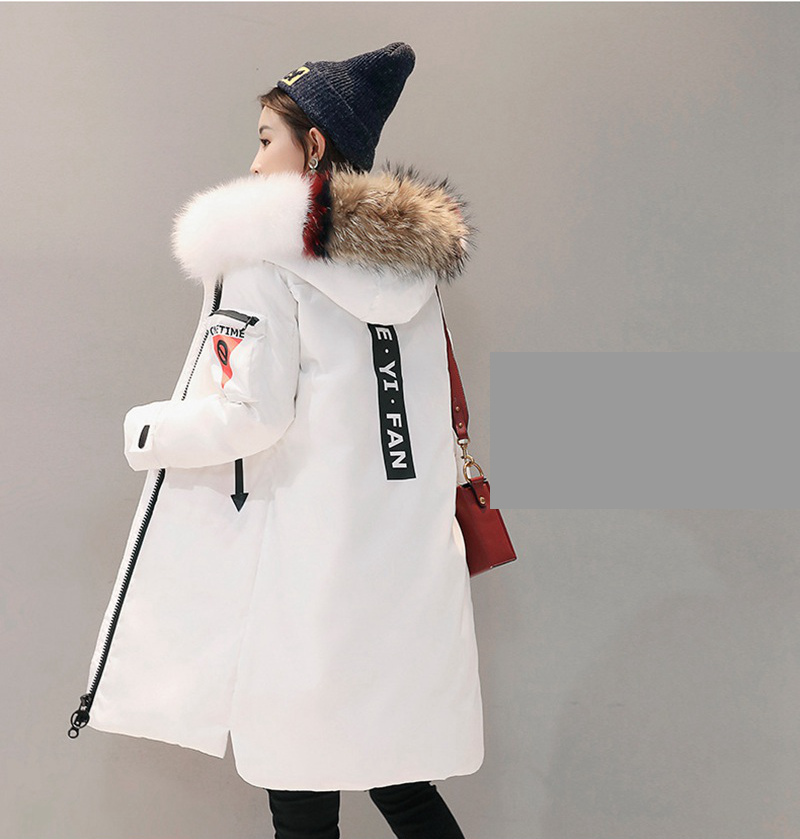 (TopFurMall)European Winter Women Parkas Down Coats Raccoon Fur Hoody Lady Long Outwear Overcoat LF9150 T200828