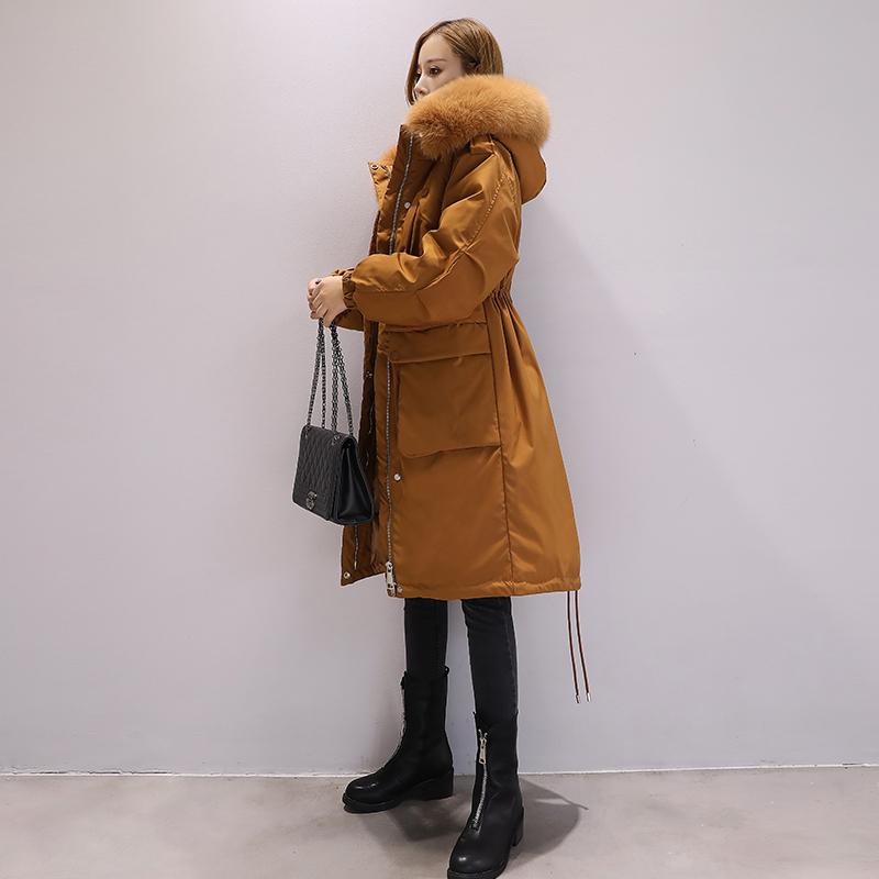 Winter Coat Women Down Coat White Duck Down Jacket Women Big Fur Collar Puffer Jacket Warm Park Vest Femme 71108Y1502, Black
Winter Coat Women Down Coat White Duck Down Jacket Women Big Fur Collar Puffer Jacket Warm Park Vest Femme 71108Y1502, Black