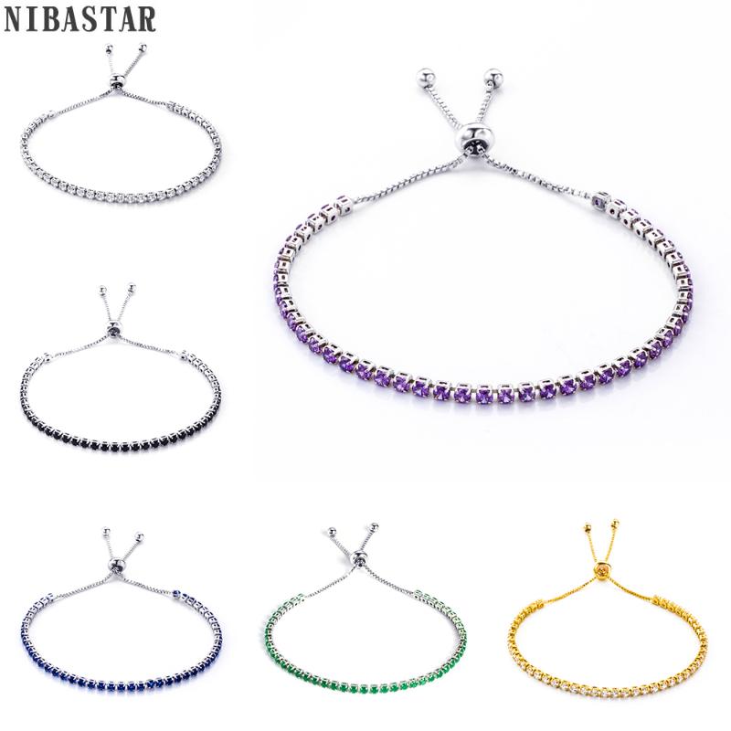 Style Can adjustable length CZ Zircon Fashion Party Crystal Charm Bracelets & Bangles Jewelry for Women Girls
Style Can adjustable length CZ Zircon Fashion Party Crystal Charm Bracelets & Bangles Jewelry for Women Girls