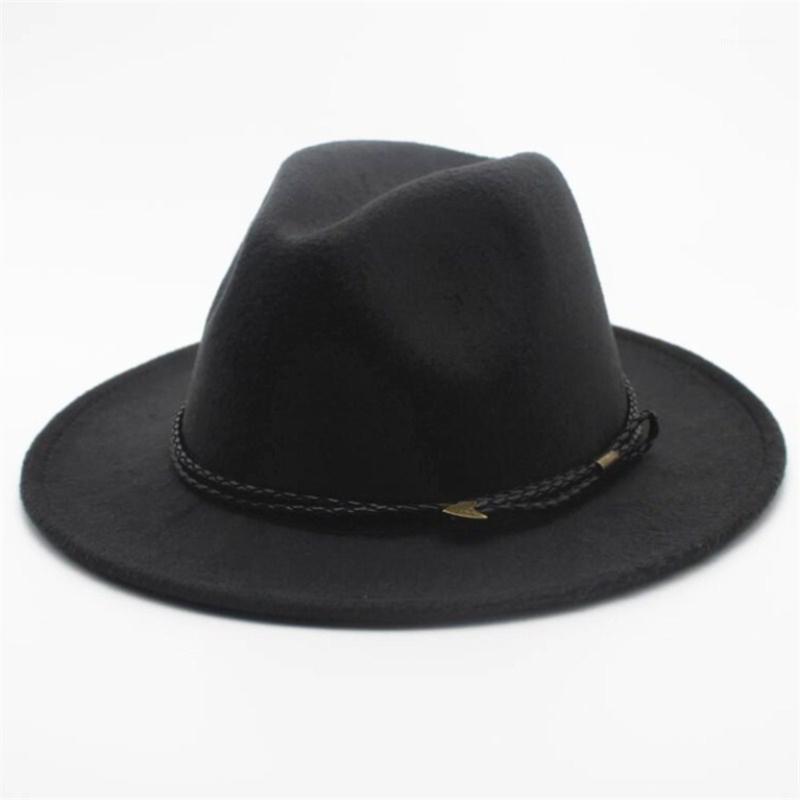 Fedora Hat For Men Women Wool Trilby Hat Wide Brim Casual Wild Size 56-58CM1, Black
Fedora Hat For Men Women Wool Trilby Hat Wide Brim Casual Wild Size 56-58CM1, Black