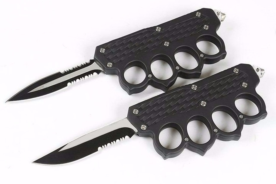 Knuckle Folding Pocket Knife automatic auto Double Action Camping Survival Knife Xmas Pocket Tool Knife Gift Knives 05491
Knuckle Folding Pocket Knife automatic auto Double Action Camping Survival Knife Xmas Pocket Tool Knife Gift Knives 05491