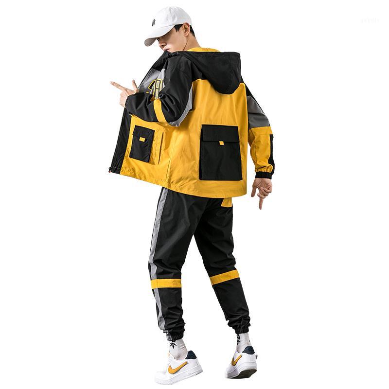 Fashion Men Streetwear Tracksuit 2 Pcs casual Hooded Zipper Jacket And Pants Sweatshirts Sweatsuit Man running Sportswear Set1, Blue
Fashion Men Streetwear Tracksuit 2 Pcs casual Hooded Zipper Jacket And Pants Sweatshirts Sweatsuit Man running Sportswear Set1, Blue