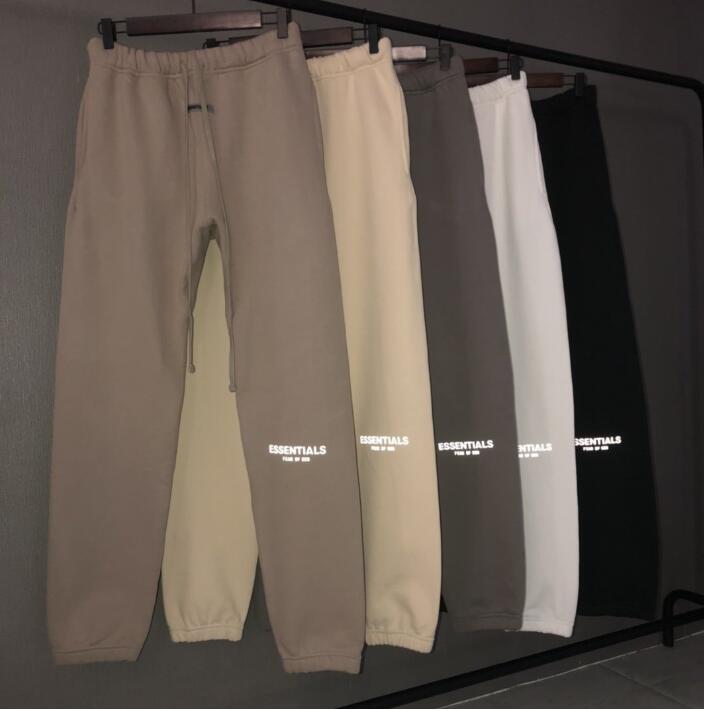 2020 New Autumn Winter USA Fear Of God Essentials Silicone letters print Trousers Casual Fog Sweatpants Men Women FG Jogger Pants
2020 New Autumn Winter USA Fear Of God Essentials Silicone letters print Trousers Casual Fog Sweatpants Men Women FG Jogger Pants