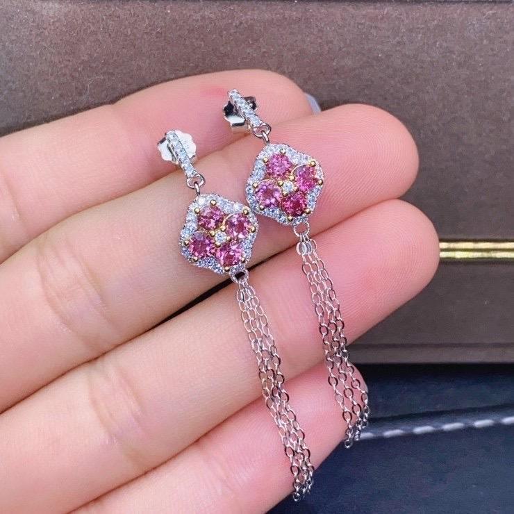 Party Top Sale Best Elegant Gift Natural And Real Tourmaline Earring 925 sterling silver Fine jewelry Tourmaline Earring
Party Top Sale Best Elegant Gift Natural And Real Tourmaline Earring 925 sterling silver Fine jewelry Tourmaline Earring