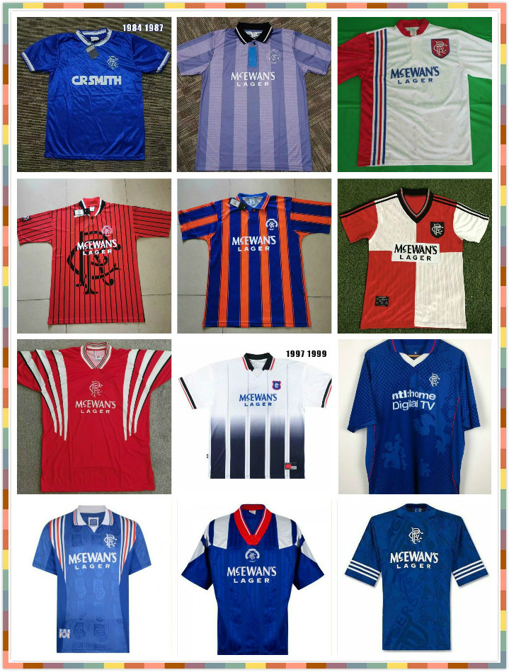 Retro 1996 1997 Glasgow Rangers GERRARD soccer jerseys 94 96 97 99 home GASCOIGNE ALBERTZ 01 08 football shirts MCCOIST top quality, Black;yellow
Retro 1996 1997 Glasgow Rangers GERRARD soccer jerseys 94 96 97 99 home GASCOIGNE ALBERTZ 01 08 football shirts MCCOIST top quality, Black;yellow