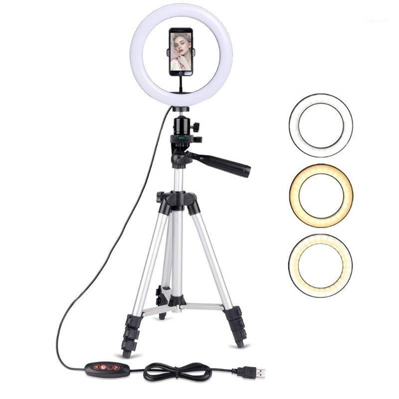 8 inch LED Ring Light Photography Fill-in Lamp 3 Lighting Modes with tripod for Phone Holder for YouTube USB video light1
8 inch LED Ring Light Photography Fill-in Lamp 3 Lighting Modes with tripod for Phone Holder for YouTube USB video light1