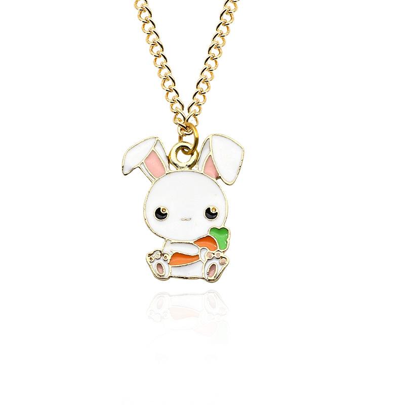 Fashion couples Cartoon Carrot Enamel Necklace Pendan Jewelry For Children Cute Cat Pendant Women Lover Choker Gift
Fashion couples Cartoon Carrot Enamel Necklace Pendan Jewelry For Children Cute Cat Pendant Women Lover Choker Gift