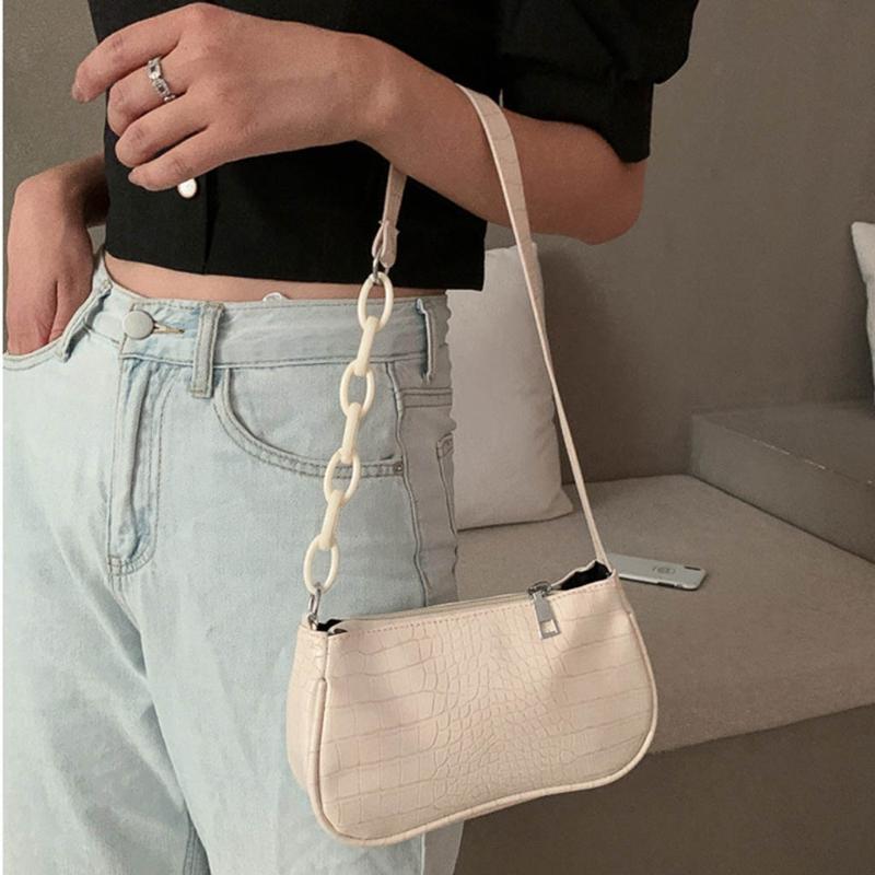 Crocodile Pattern Underarm Handbag Women Ladies Small Shoulder Bags Armpit Bag M68C, Black
Crocodile Pattern Underarm Handbag Women Ladies Small Shoulder Bags Armpit Bag M68C, Black