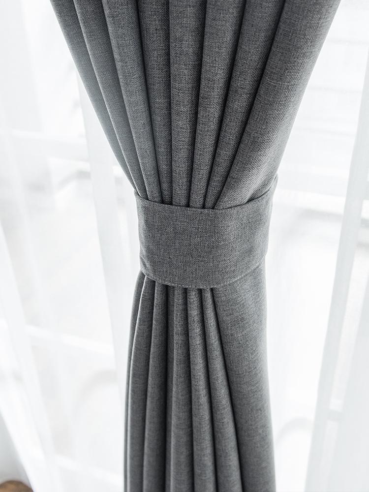 Nordic Modern Simple Solid Color Cotton and Linen Curtains Custom Curtains Living Room Bedroom Bay Window Pure Color Curtain, Red wine
Nordic Modern Simple Solid Color Cotton and Linen Curtains Custom Curtains Living Room Bedroom Bay Window Pure Color Curtain, Red wine