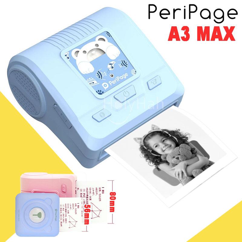 Peripage A3 MAX 57mm 80mm Portable Mini Pocket Photo Printer Bluetooth Thermal Printer For Mobile Phone Computer Windows System
Peripage A3 MAX 57mm 80mm Portable Mini Pocket Photo Printer Bluetooth Thermal Printer For Mobile Phone Computer Windows System