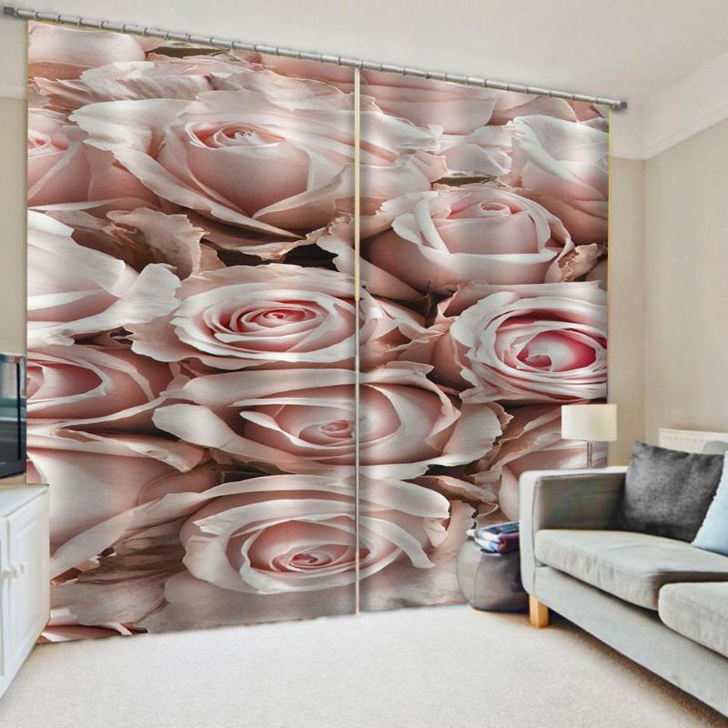 Beautiful Photo Fashion Customized 3D Curtains Photo pink rose curtains Decoration, As pic
Beautiful Photo Fashion Customized 3D Curtains Photo pink rose curtains Decoration, As pic