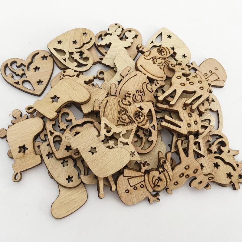 100Pcs Christmas Wooden Pendants Ornaments DIY Wood Crafts Xmas Tree Ornaments Snowflake Christmas Party Decorations for home
100Pcs Christmas Wooden Pendants Ornaments DIY Wood Crafts Xmas Tree Ornaments Snowflake Christmas Party Decorations for home
