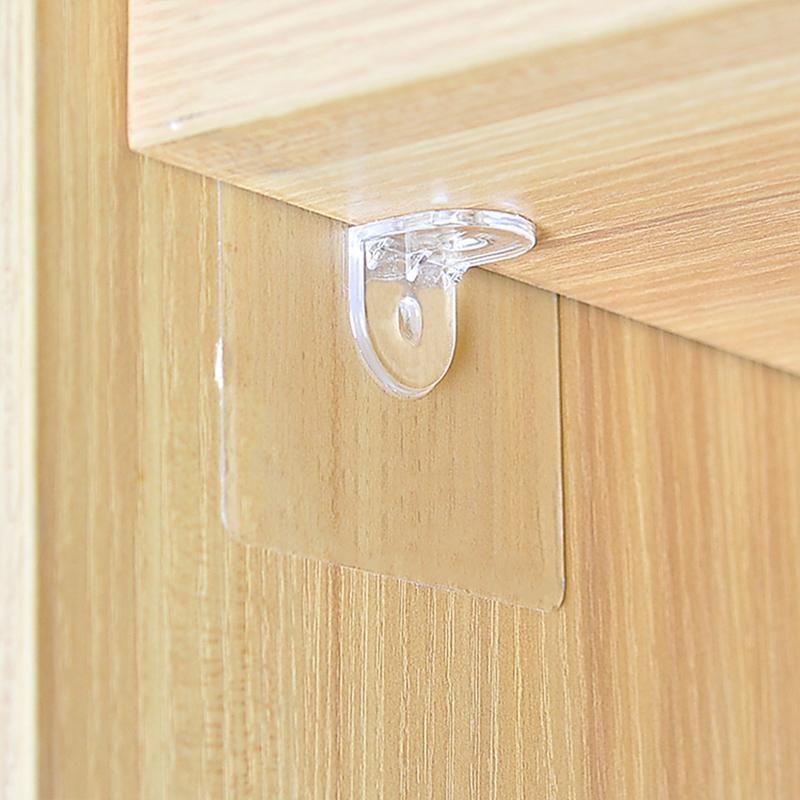 10Pcs Shelf Support Adhesive Pegs Plastic Closet Cabinet Shelf Support Clips Wall Hanger For Kitchen Bathroom Accessories Holder
10Pcs Shelf Support Adhesive Pegs Plastic Closet Cabinet Shelf Support Clips Wall Hanger For Kitchen Bathroom Accessories Holder