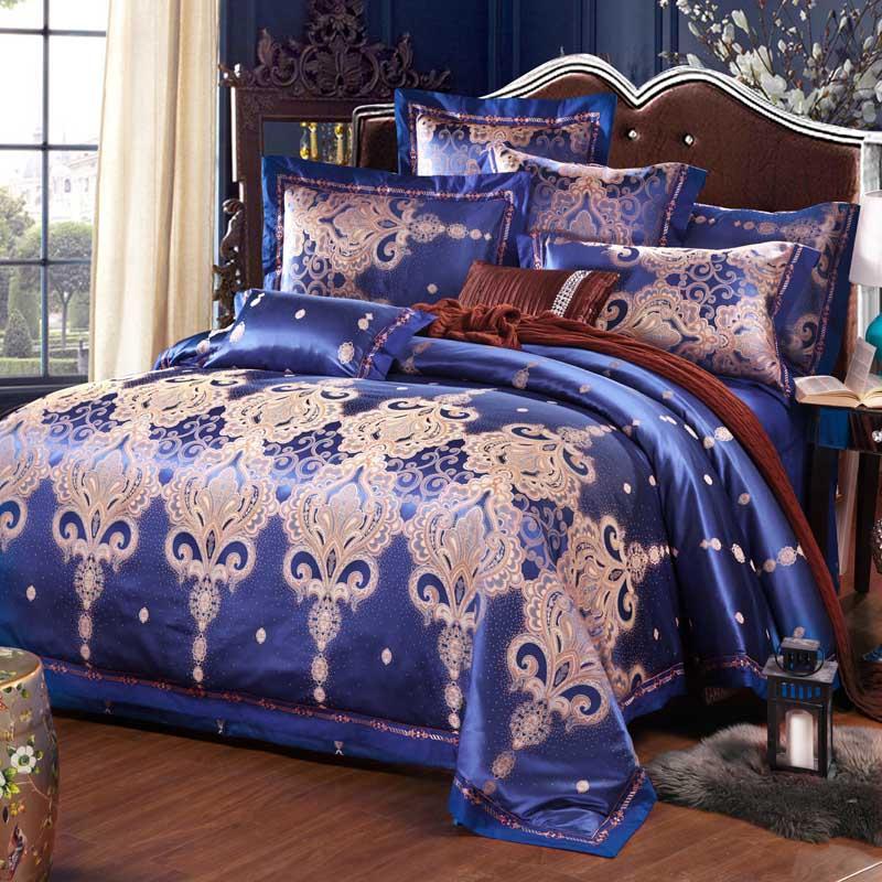 Hot Sale Designer Luxury Bedding Set Jacquard comfortable Bedding Sets Home Textile Queen King size
Hot Sale Designer Luxury Bedding Set Jacquard comfortable Bedding Sets Home Textile Queen King size