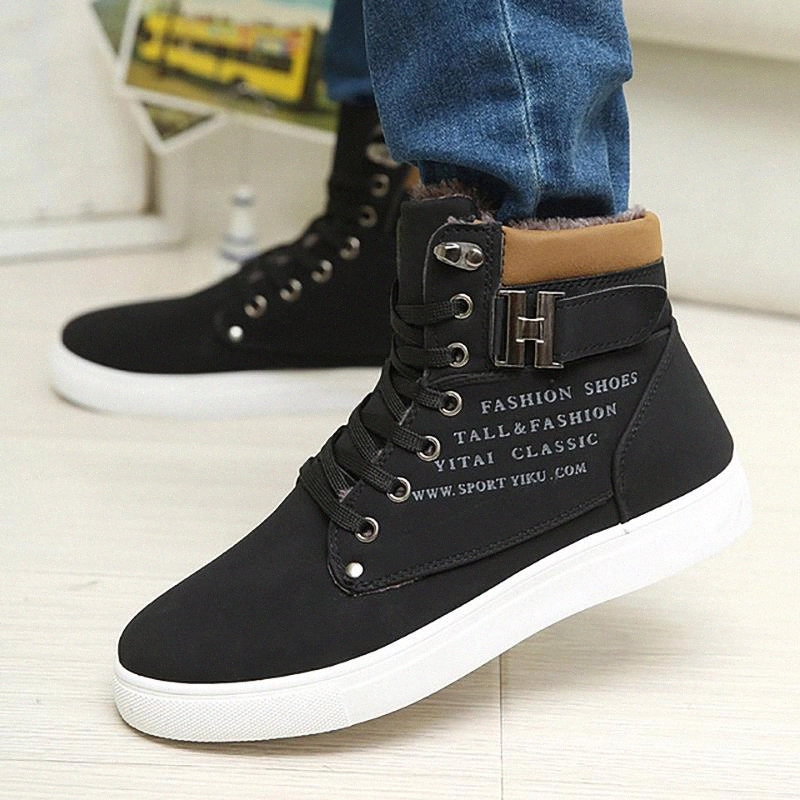 Brand Men Snow Boots Winter Plush Warm Men Ankle Boots Lace-Up Non-slip Male Casual Boots Waterproof Man Work Cotton Shoes 39-47 #Cg2f
Brand Men Snow Boots Winter Plush Warm Men Ankle Boots Lace-Up Non-slip Male Casual Boots Waterproof Man Work Cotton Shoes 39-47 #Cg2f