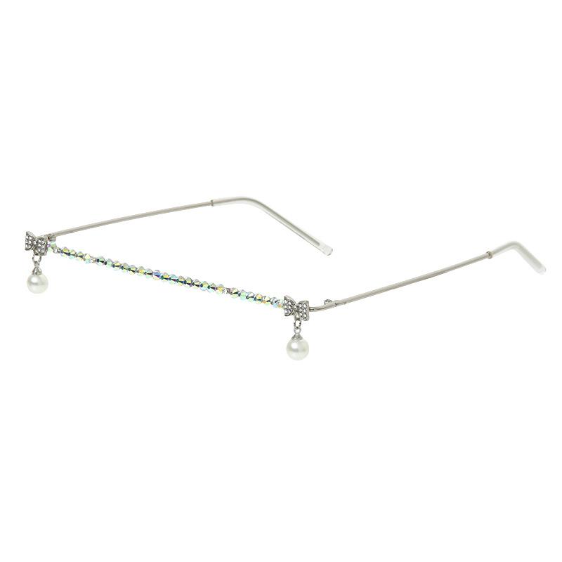 Diamond Square half frame Sunglasses Women Men Luxury Crystal Rhinestone Eyeglasses Rimless Transparent Clear Sun Glasses
Diamond Square half frame Sunglasses Women Men Luxury Crystal Rhinestone Eyeglasses Rimless Transparent Clear Sun Glasses