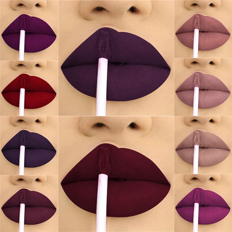20 Color Liquid Lipstick Matte Makeup Waterproof Red Lip Long Lasting Gloss Mate Black Lip Stick Matte Liquid Lipsticks
20 Color Liquid Lipstick Matte Makeup Waterproof Red Lip Long Lasting Gloss Mate Black Lip Stick Matte Liquid Lipsticks