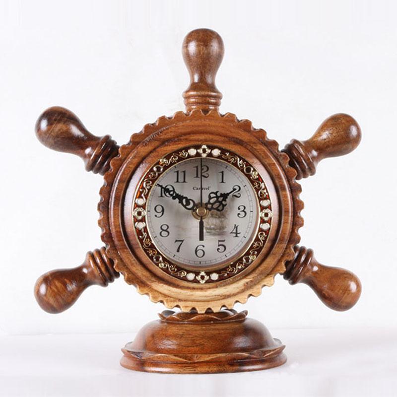 New Nordic Desktop Clock Solid Wood Rudder Table Clock Living Room Study Office Home Decor Quartz Desk Clocks Ornament Best Gift1
New Nordic Desktop Clock Solid Wood Rudder Table Clock Living Room Study Office Home Decor Quartz Desk Clocks Ornament Best Gift1