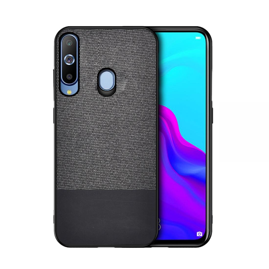 Shockproof Splicing PU Cloth Protective Case for Galaxy A60
Shockproof Splicing PU Cloth Protective Case for Galaxy A60