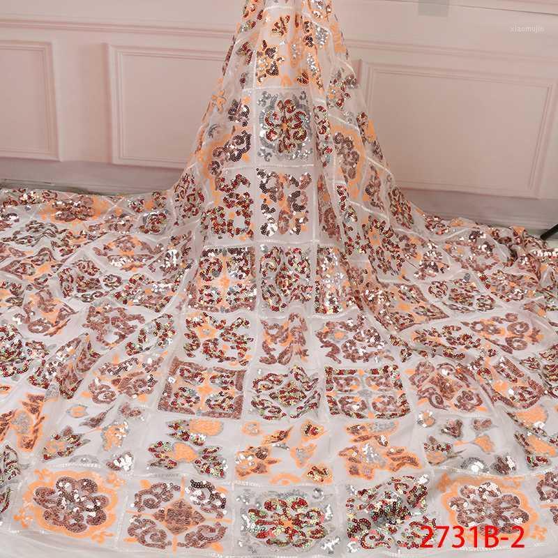 Newest African French Lace with Sequins, Hot Sale Nigerian Tulle Lace Fabric,French Sequins Net Fabrics for Wedding KS2731B-21
Newest African French Lace with Sequins, Hot Sale Nigerian Tulle Lace Fabric,French Sequins Net Fabrics for Wedding KS2731B-21