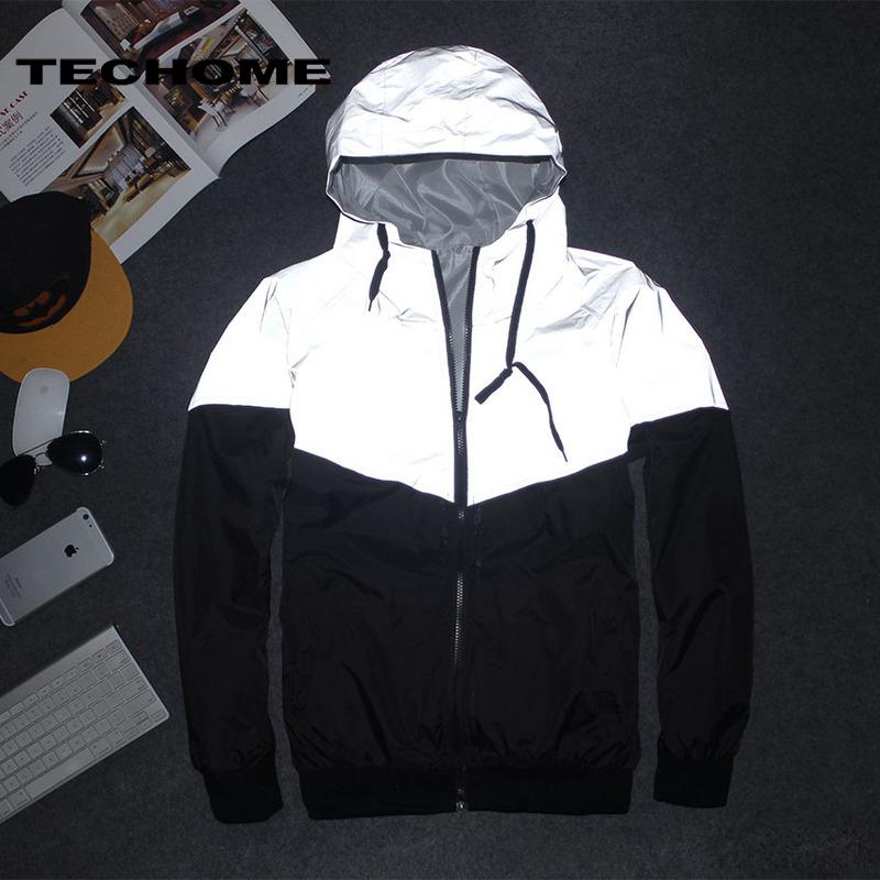 Men' Jackets Men Jacket Spring Autumn Patchwork Reflective 3M Esportes Hip Hop Waterproof Windbreaker Coat Brand Fluorescence 3XL
Men' Jackets Men Jacket Spring Autumn Patchwork Reflective 3M Esportes Hip Hop Waterproof Windbreaker Coat Brand Fluorescence 3XL