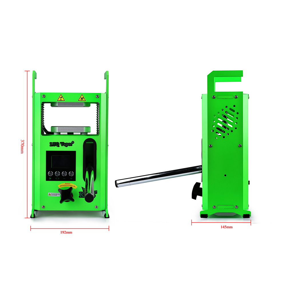 High quality LTQ rosin press KP-4 machine 4 tons double TC heating platen voice broadcast digital temperature control rosin hydraulic press
High quality LTQ rosin press KP-4 machine 4 tons double TC heating platen voice broadcast digital temperature control rosin hydraulic press