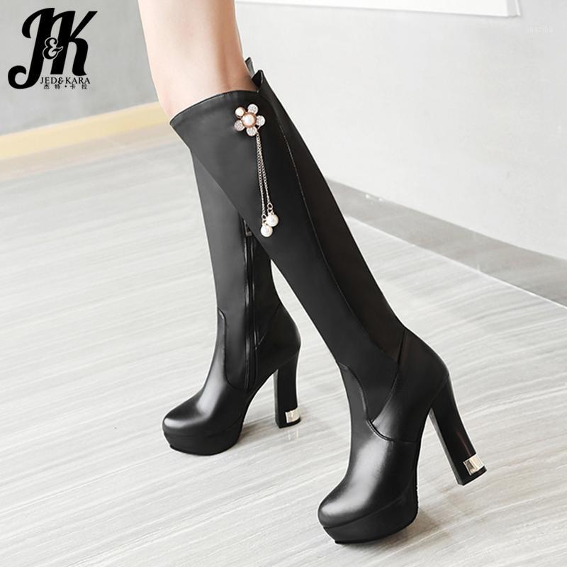 JK Pu High Heels Boots Women Knee High Boot Ladies Round Toe Platform Shoes Female Metal Crystal Zip Shoes Winter 2020 New1, Black short plush
JK Pu High Heels Boots Women Knee High Boot Ladies Round Toe Platform Shoes Female Metal Crystal Zip Shoes Winter 2020 New1, Black short plush
