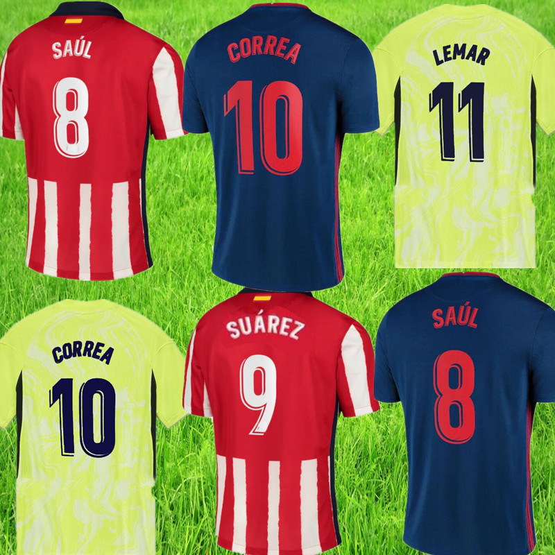 men 20 21 Atletico Soccer Madrid Jerseys JOAO FELIX SAUL Soccer Jerseys Suarez CORREA Jersey DIEGO COSTA Football Shirt, Yellow
men 20 21 Atletico Soccer Madrid Jerseys JOAO FELIX SAUL Soccer Jerseys Suarez CORREA Jersey DIEGO COSTA Football Shirt, Yellow