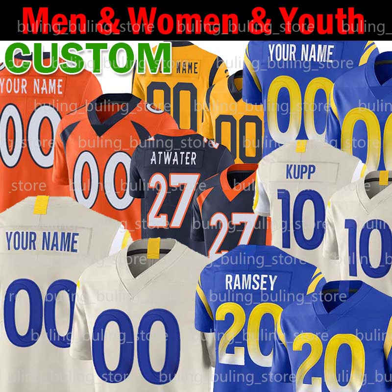 Custom 20 Jalen Ramsey 10 Cooper Kupp 24 Champ Bailey 23 Cam Akers Robert Woods Eric Dickerson Tyler Higbee Jake Butt Football Jerseys, Custom 2020 new youth(g y)
Custom 20 Jalen Ramsey 10 Cooper Kupp 24 Champ Bailey 23 Cam Akers Robert Woods Eric Dickerson Tyler Higbee Jake Butt Football Jerseys, Custom 2020 new youth(g y)