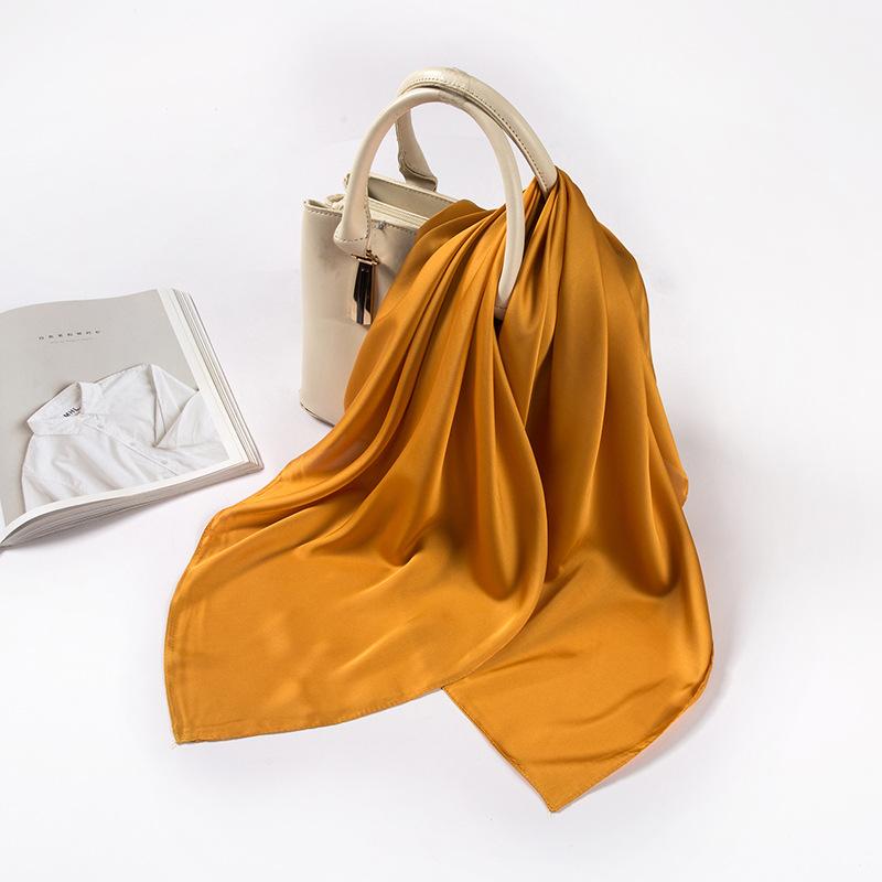 Kerchief Silk Satin Hijab Scarf For Women Solid Color Handkerchief Hair Scarfs Square Shawls and Wraps Head Scarves Lady
Kerchief Silk Satin Hijab Scarf For Women Solid Color Handkerchief Hair Scarfs Square Shawls and Wraps Head Scarves Lady