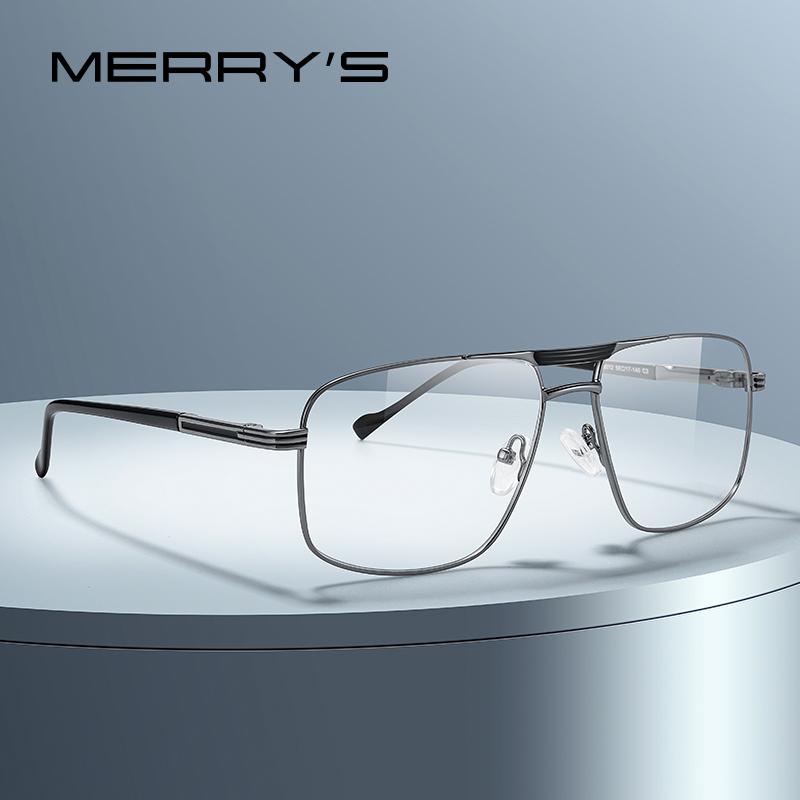 Fashion Sunglasses Frames MERRYS DESIGN Men Classic Square Glasses Optics Frame Luxury Double Bridge Prescription Optical Eyewear S2012
Fashion Sunglasses Frames MERRYS DESIGN Men Classic Square Glasses Optics Frame Luxury Double Bridge Prescription Optical Eyewear S2012