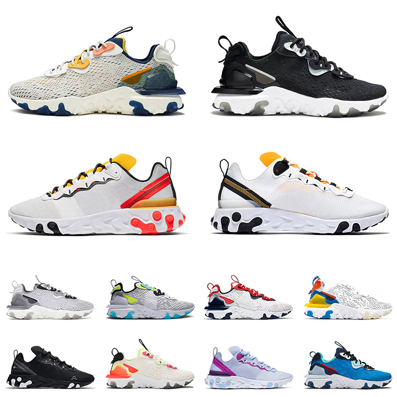 EPIC Black Iridescent 2021 New React Vision Element 55 87 Tour Yellow University Gold Running Shoes for Men Women Gravity Purple Trainers, D23 olt racer pink 36-45
EPIC Black Iridescent 2021 New React Vision Element 55 87 Tour Yellow University Gold Running Shoes for Men Women Gravity Purple Trainers, D23 olt racer pink 36-45