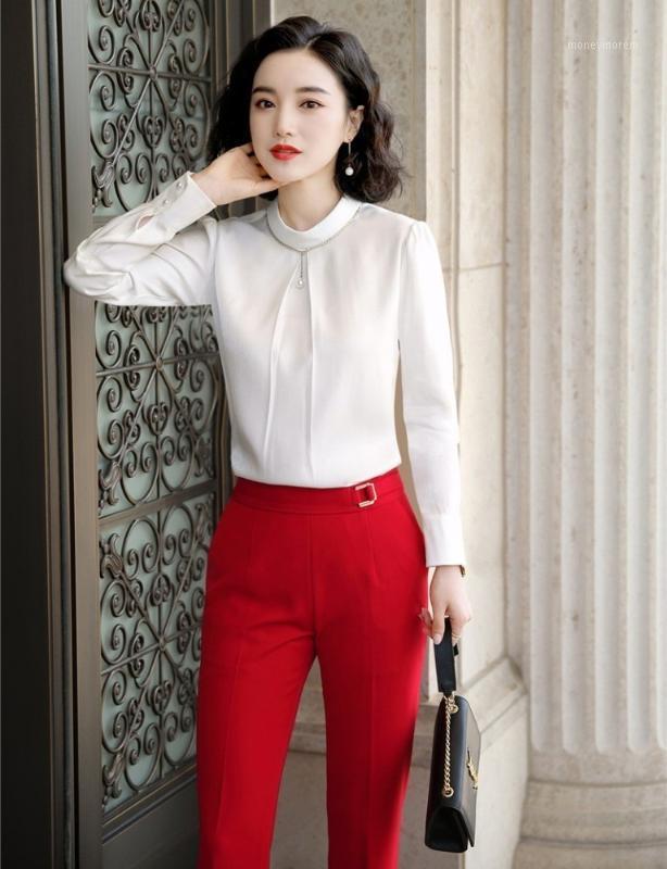Formal 2 Piece Set With Pants and Tops for Women Business Work Wear Ladies Office Blouses & Shirts Styles Pantsuits1, Yellow
Formal 2 Piece Set With Pants and Tops for Women Business Work Wear Ladies Office Blouses & Shirts Styles Pantsuits1, Yellow