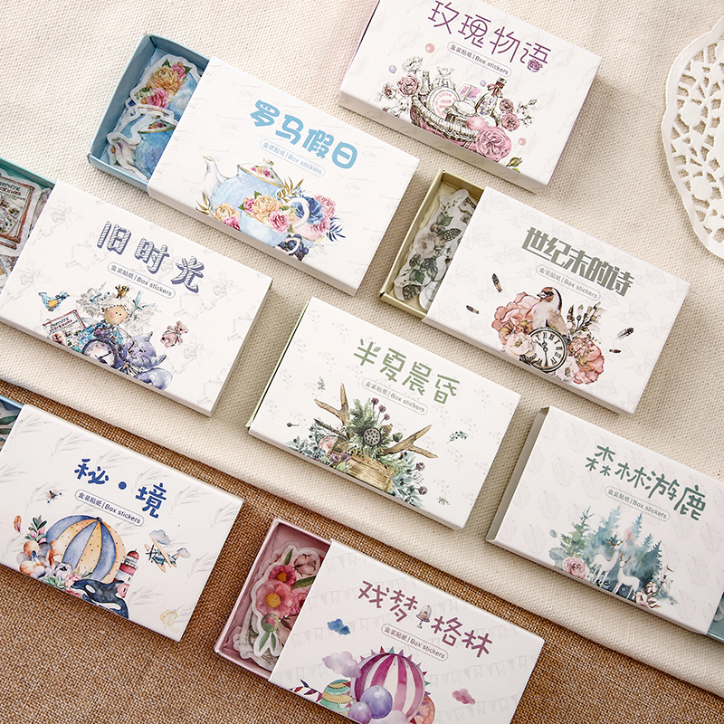 Remembrance Time Series Boxed Stickers Plant Flowers Retro Small Fresh Hand Account Stationery Decorative Material 40 pcs/1lot
Remembrance Time Series Boxed Stickers Plant Flowers Retro Small Fresh Hand Account Stationery Decorative Material 40 pcs/1lot