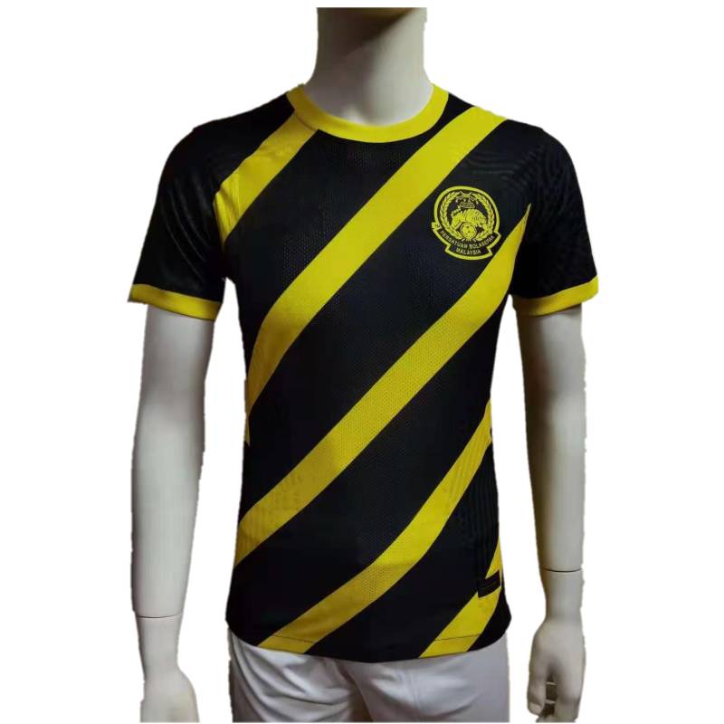 2020/21 Malaysia Player Version Soccer Jersey 2021 National Team Home Away Uniform Mens Malaysia Player Short Sleeve Football Shirt, Black;yellow
2020/21 Malaysia Player Version Soccer Jersey 2021 National Team Home Away Uniform Mens Malaysia Player Short Sleeve Football Shirt, Black;yellow